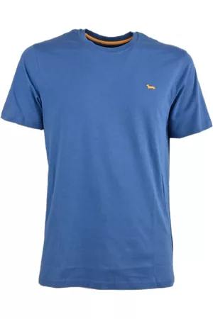 HARMONT&BLAINE Top, Herre, Blå, XL, Uld, T-shirts