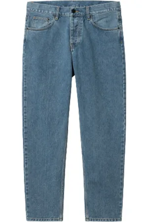 Carhartt Jeans, Herre, Blå, W28, Straight Jeans