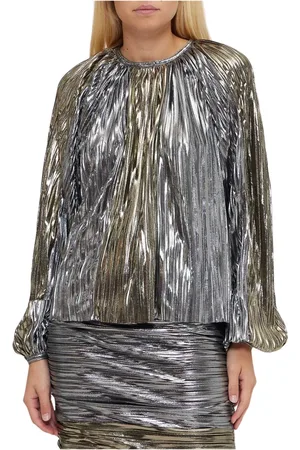 Sabina Musayev Bluser & Skjorter, Dame, Grå, M, Uld, Blouses