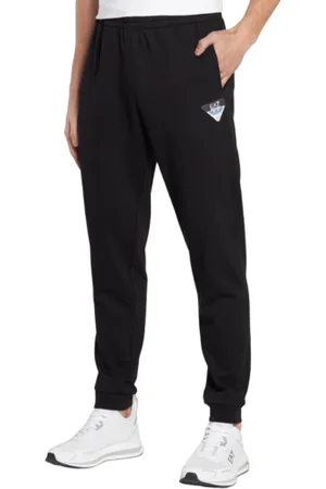 EA7 Bukser, Herre, Sort, S, Uld, Sweatpants