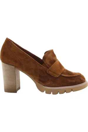 Paul Green Sko, Dame, Brun, 40 1/2 EU, Uld, Pumps