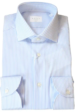 Xacus Skjorte, Herre, Blå, 3XL, Uld, Bluser