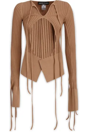 ANDREA ADAMO Top, Dame, , M, Long Sleeve Tops