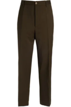 Vivienne Westwood Bukser, Herre, Brun, XL, Uld, Chinos