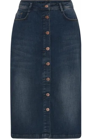 C.ro Nederdel, Dame, Blå, XS, Denim, Cro Denim Skirt Use