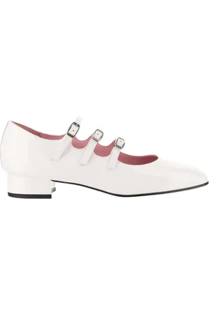 Carel Sko, Dame, Hvid, 40 EU, Læder, Pumps