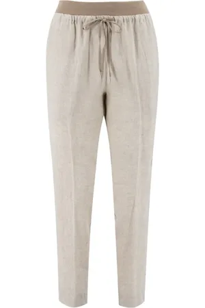 LE TRICOT PERUGIA Bukser, Dame, , L, Linned, Slim-fit Bukser