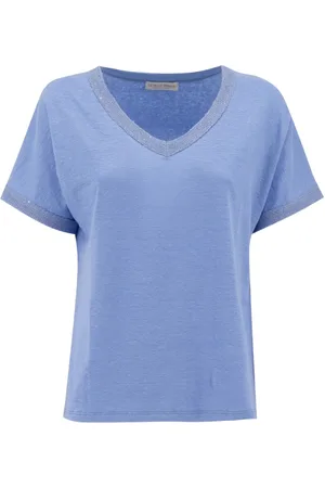 LE TRICOT PERUGIA Top, Dame, Blå, L, Uld, T-shirts