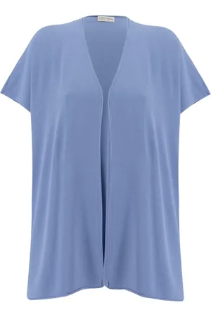 LE TRICOT PERUGIA Top, Dame, Blå, S, Uld, T-shirts