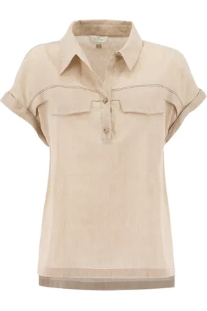 PANICALE Bluser & Skjorter, Dame, , 2XL, Bomuld, Blouses