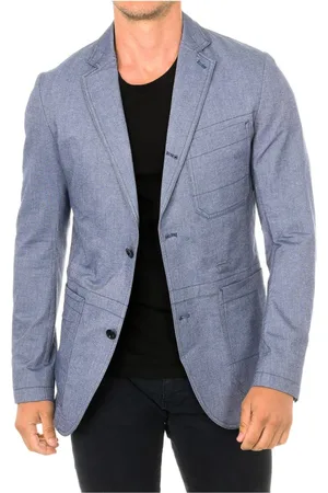 G-Star Jakke, Herre, Blå, XS, Bomuld, Blazer