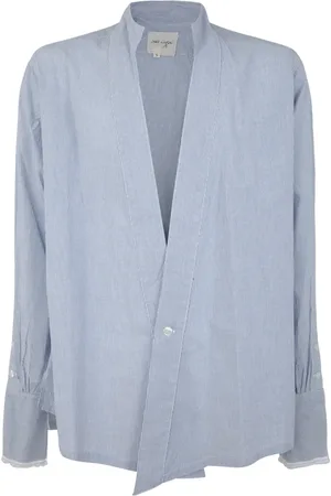 GREG LAUREN Jakke, Herre, Blå, S, Uld, Blazer