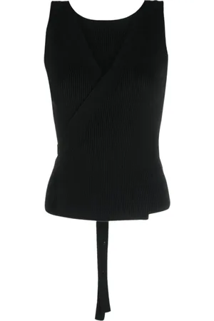 Patou Top, Dame, Sort, M, Uld, Ærmeløse toppe