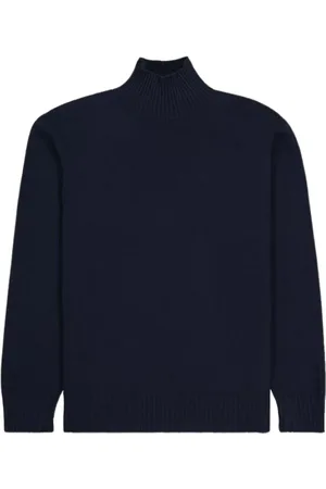 NN.07 Strik, Herre, Blå, 2XL, Uld, Knitwear