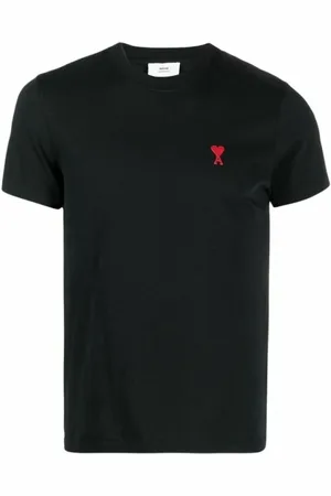 Ami Top, Herre, Sort, L, Bomuld, T-shirt
