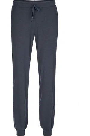 Calida Bukser, Herre, Blå, M, Uld, Sweatpants