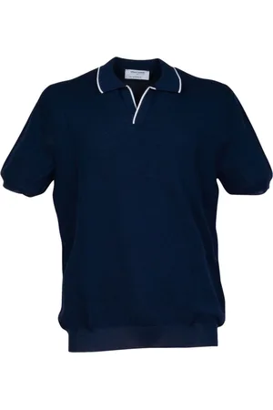 Gran Sasso Top, Herre, Blå, 3XL, Bomuld, Polo Bluser