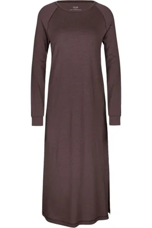 Calida Kjole, Dame, Grå, XS, Uld, Maxi Dresses