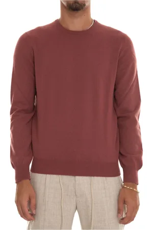 Gran Sasso Sweathshirts & Hoodies, Herre, Brun, M, Round-neck pullover