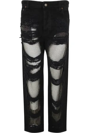 DARKPARK Jeans, Dame, Sort, W26, Uld, Straight Jeans