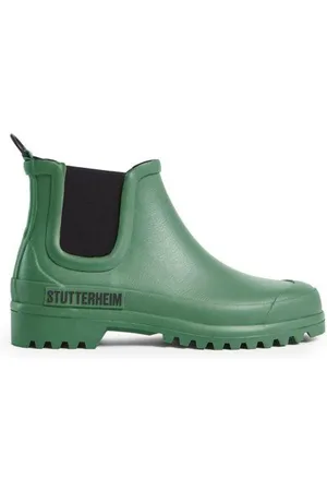 Stutterheim Sko, unisex, Grøn, 36 EU, Bomuld, Sko