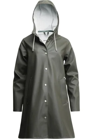 Stutterheim Jakke, Dame, Grøn, 3XS, Uld, Rain Jackets