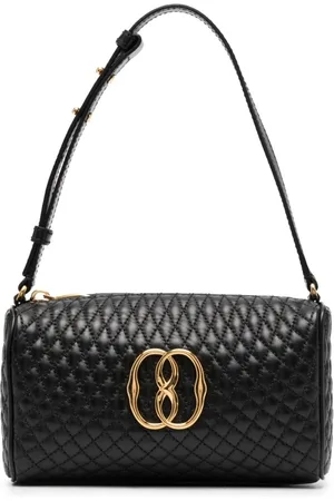 Bally Taske, Dame, Sort, ONE SIZE, Uld, Stilfuld Sort Skuldertaske til Kvinder