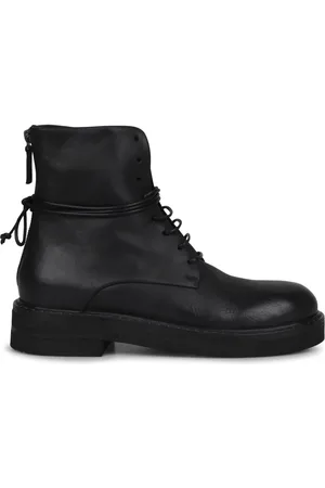 MARSÈLL Sko, Dame, Sort, 40 EU, Læder, Lace-up Støvler