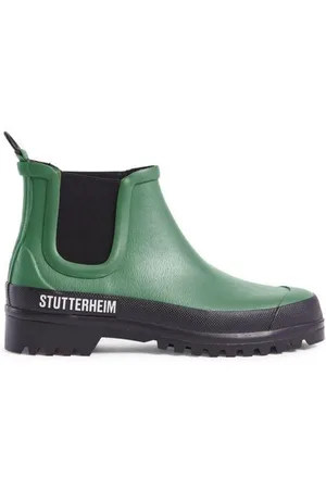 Stutterheim Sko, unisex, Grøn, 44 EU, Bomuld, Sko