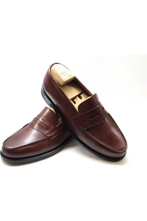 Berwick Sko, Herre, Brun, 40 EU, Vintage Ruskind Loafers