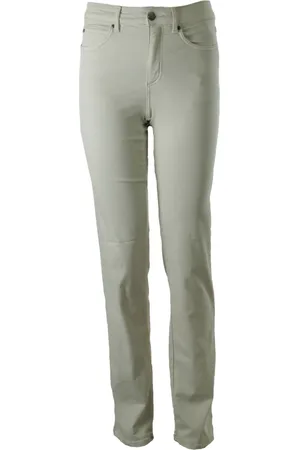 C.ro Jeans, Dame, Grøn, 3XL, Uld, CRO Magic Fit Regular Bukser 5525-525-530 Sand