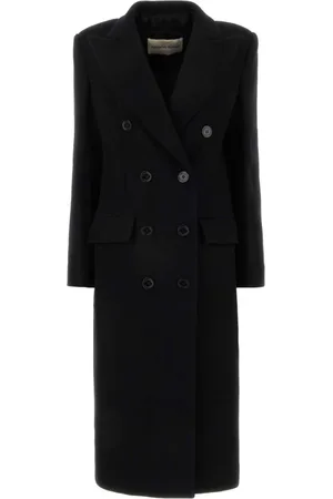 ALEXANDRE VAUTHIER Frakke, Dame, Sort, S, Uld, Single-Breasted Frakker