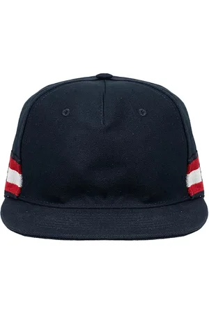 Bally Tilbehør, Dame, Blå, ONE SIZE, Uld, Stilfuld Baseball Cap til Moderne Kvinder