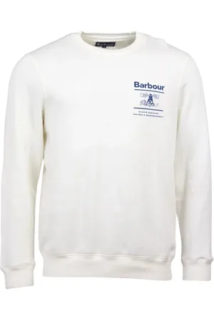 Barbour Sweathshirts & Hoodies, Herre, , XL, Bomuld, Træningstrøje, Reed Crew Sweater til mænd
