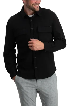 Antony Morato Skjorte, Herre, Sort, XL, Uld, Sort Overshirt - Elegant og alsidig
