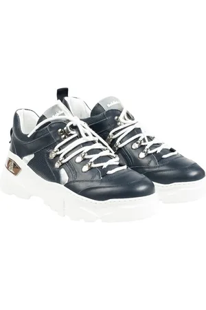 BALDININI Sko, Dame, Sort, 36 EU, Læder, Høj kvalitet læder sneakers