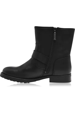 Barbour Sko, Dame, Sort, 37 EU, Læder, Baja Biker Støvler