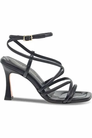 POESIE VENEZIANE Sko, Dame, Sort, 39 EU, Læder, Højhælede sandaler