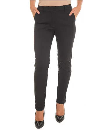 pennyblack Bukser, Dame, Sort, XL, Bomuld, New York-stil bukser med amerikansk lomme