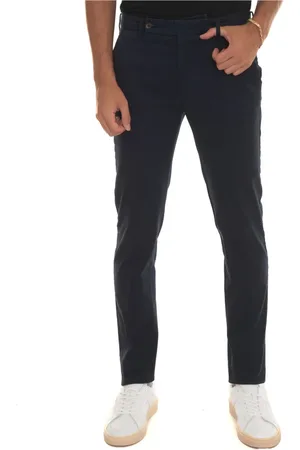 Berwich Bukser, Herre, Blå, 3XL, Bomuld, Slim Fit Chino Bukser