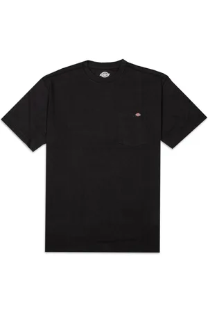 Dickies Top, Herre, Sort, XL, Bomuld, Behagelig kortærmet herre T-shirt
