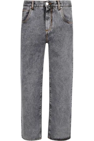 Etro Jeans, Herre, Grå, W33, Uld, Stilfulde 0002 Jeans