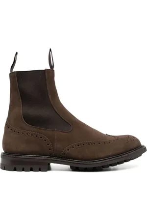 TRICKERS Sko, Herre, Brun, 42 EU, Uld, Flint Castorino Commando Sole