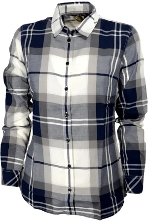 Barbour Bluser & Skjorter, Dame, Blå, XS, Bomuld, Bluser
