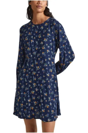 Pepe Jeans Kjole, Dame, Blå, XS, Inma Kjole