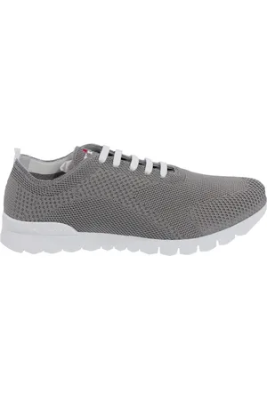 Kiton Sko, Herre, Grå, 43 1/2 EU, Italienske Sports Sneakers