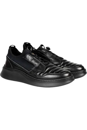 BALDININI Sko, Herre, Sort, 42 EU, Læder, Lav Top Sneaker