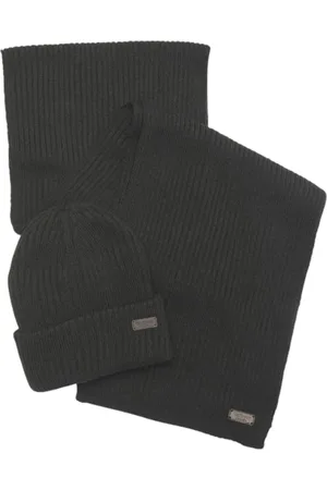 Barbour Tilbehør, Herre, Sort, ONE SIZE, Ribotpatch Hat