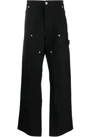 Heron Preston Jeans, Herre, Sort, S, Bomuld, Vintage Wash Carpenter Jeans
