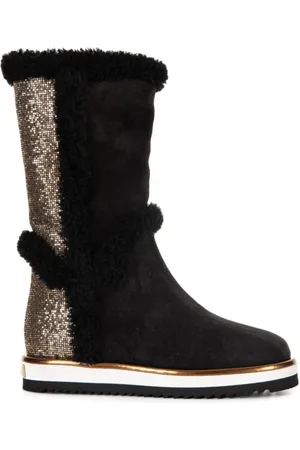 BALDININI Sko, Dame, Sort, 37 EU, Uld, Suede Sko, Stilfulde og Behagelige